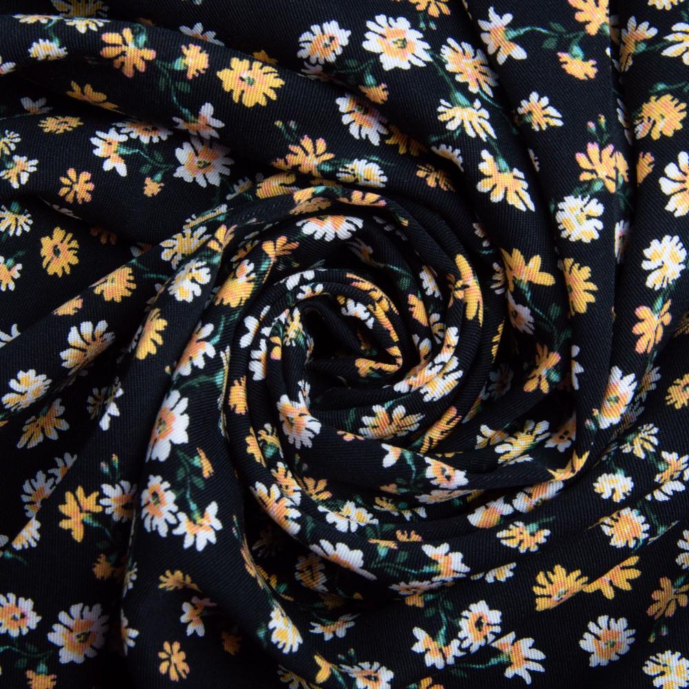 Ткань плательная штапель вискоза вискоза поляна (22398)