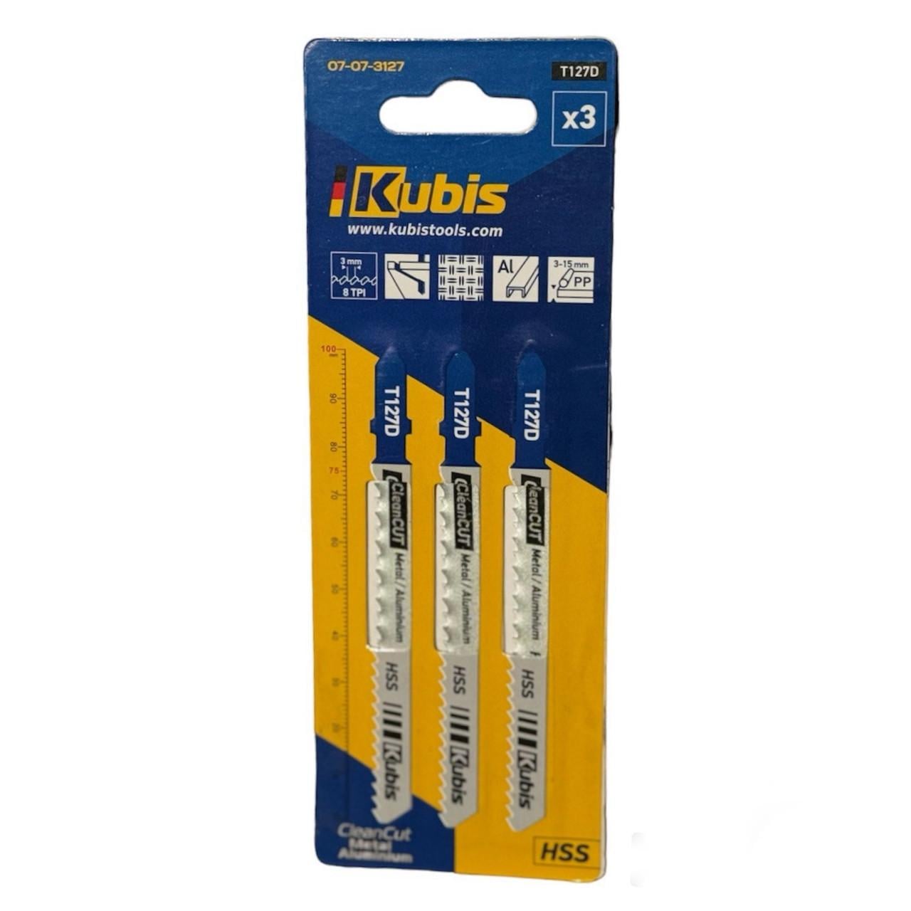Пильное полотно Kubis T127D 3шт. (23812061)