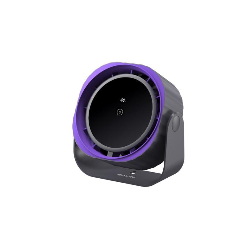 Вентилятор акумуляторний BAVIN BF-005 High-Speed FUN 3000RPM Black/Purple (BF-005-BP)