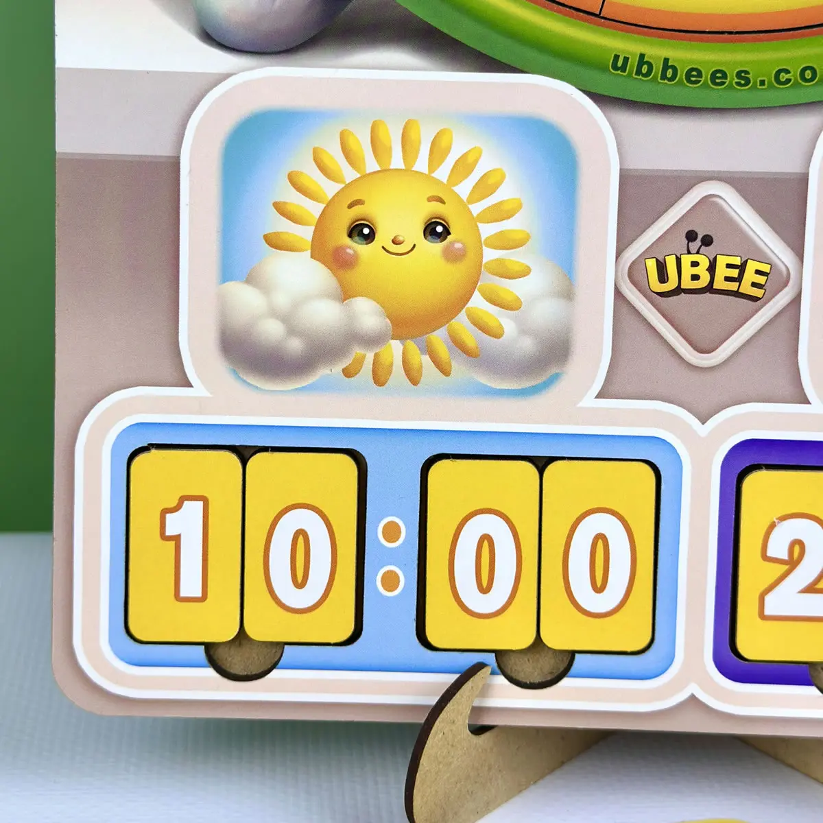 Пазл Годинник Вчимо час (2481341896) - фото 6 Пазл Годинник Вчимо час (2481341896) - фото 6