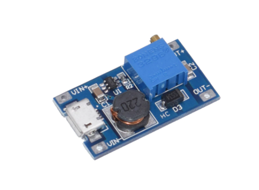 Преобразователь повышающий DC-DC Micro USB MT3608 2A (1506039702)