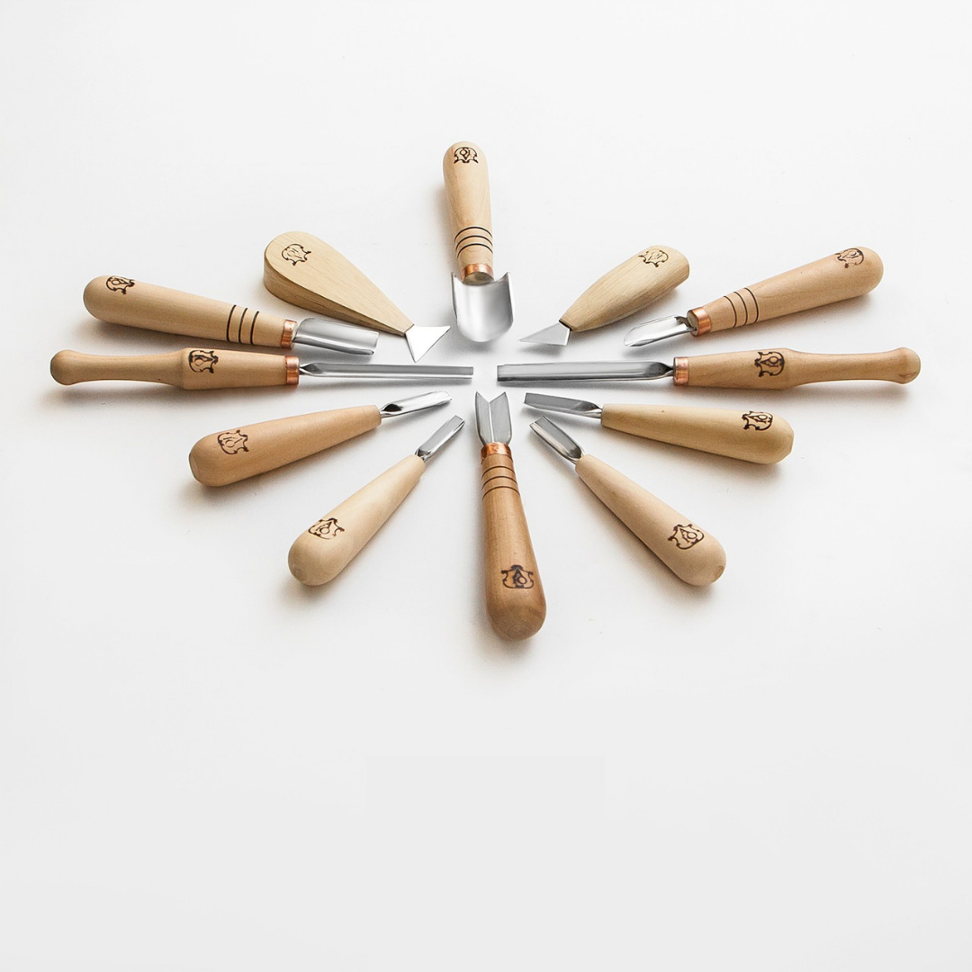 Набор стамесок АЮ-STRYI 12 шт (412001)