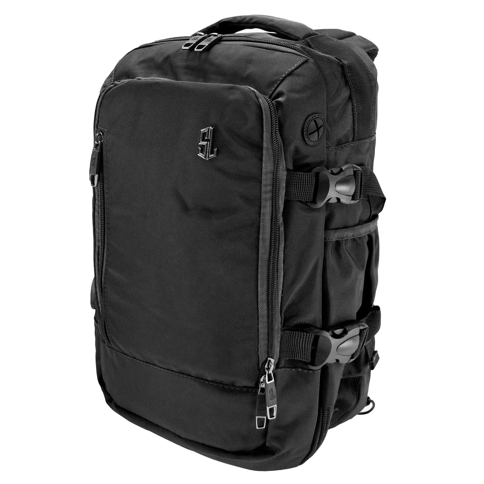 Сумка-рюкзак трансформер Semi Line для ноутбука и путешествий 20 л Черный