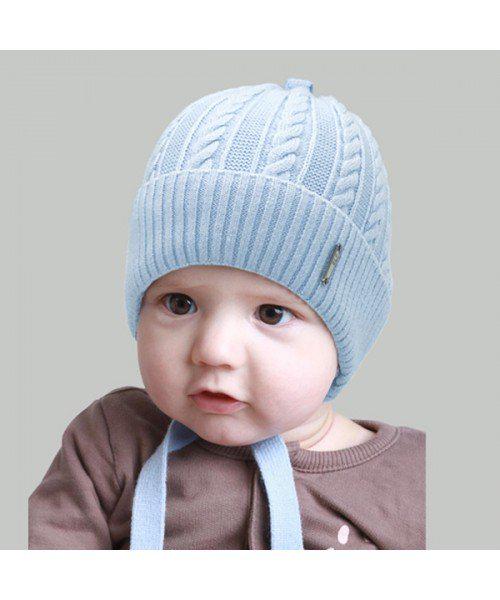 Шапка дитяча Elf Денні р. 44 Блакитний (OK002025)