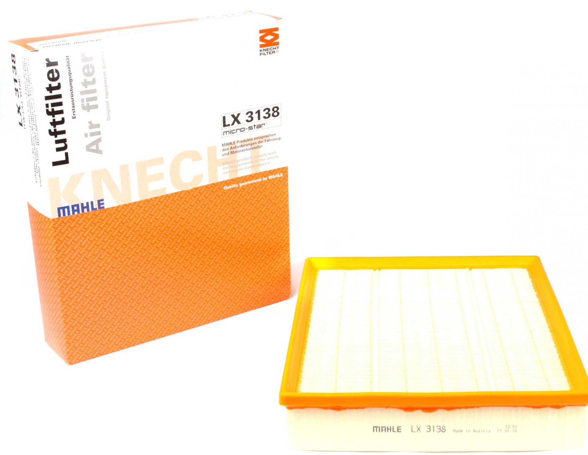 Фильтр воздушный KNECHT для VW Amarok 2,0 TSI/TDI 10- (LX 3138)