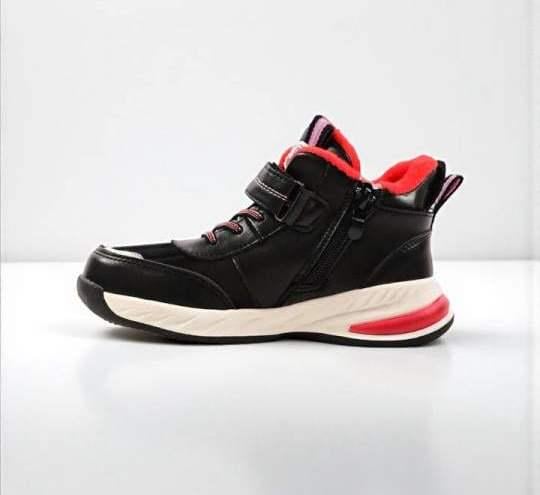 Черевики дитячі MLV B705-1 на флісі р. 31 Чорний (29326205) - фото 2