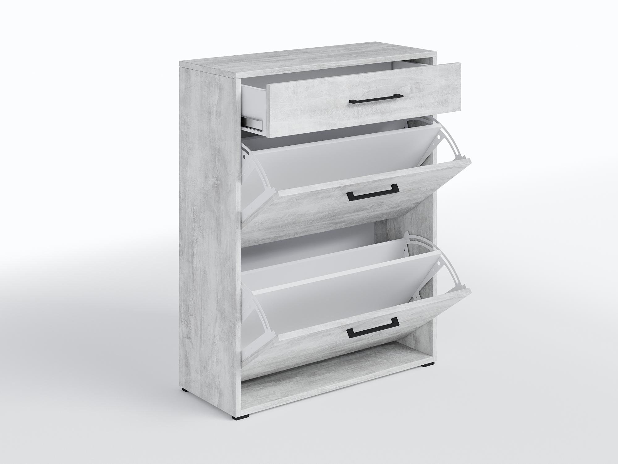 Тумба для обуви Moreli T-7 700х920х280 Бетон - фото 4 Тумба для обуви Moreli T-7 700х920х280 Бетон - фото 4