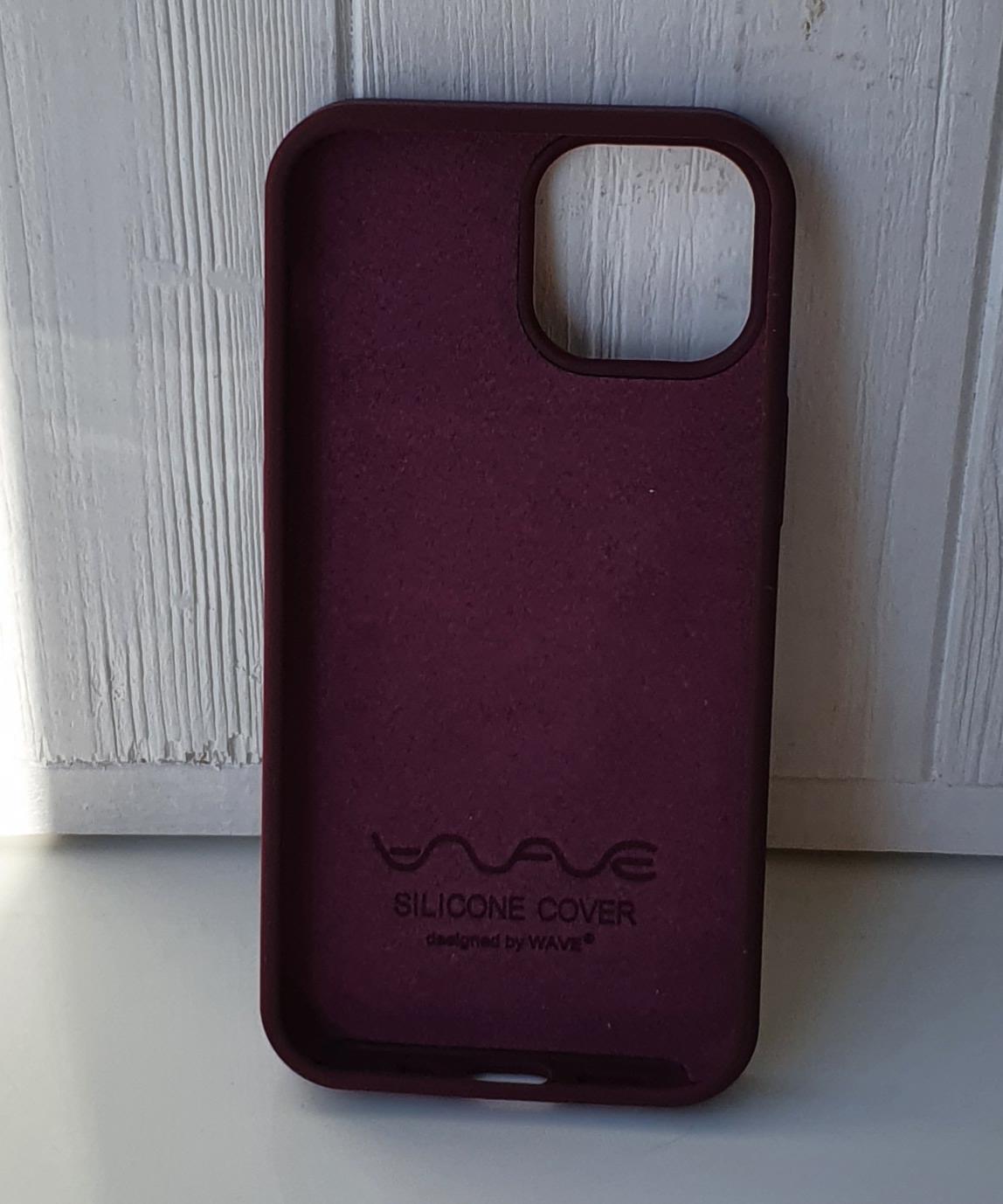 Чохол WAVE Full Silicone Cover iPhone 13 mini plum Бордовий - фото 3