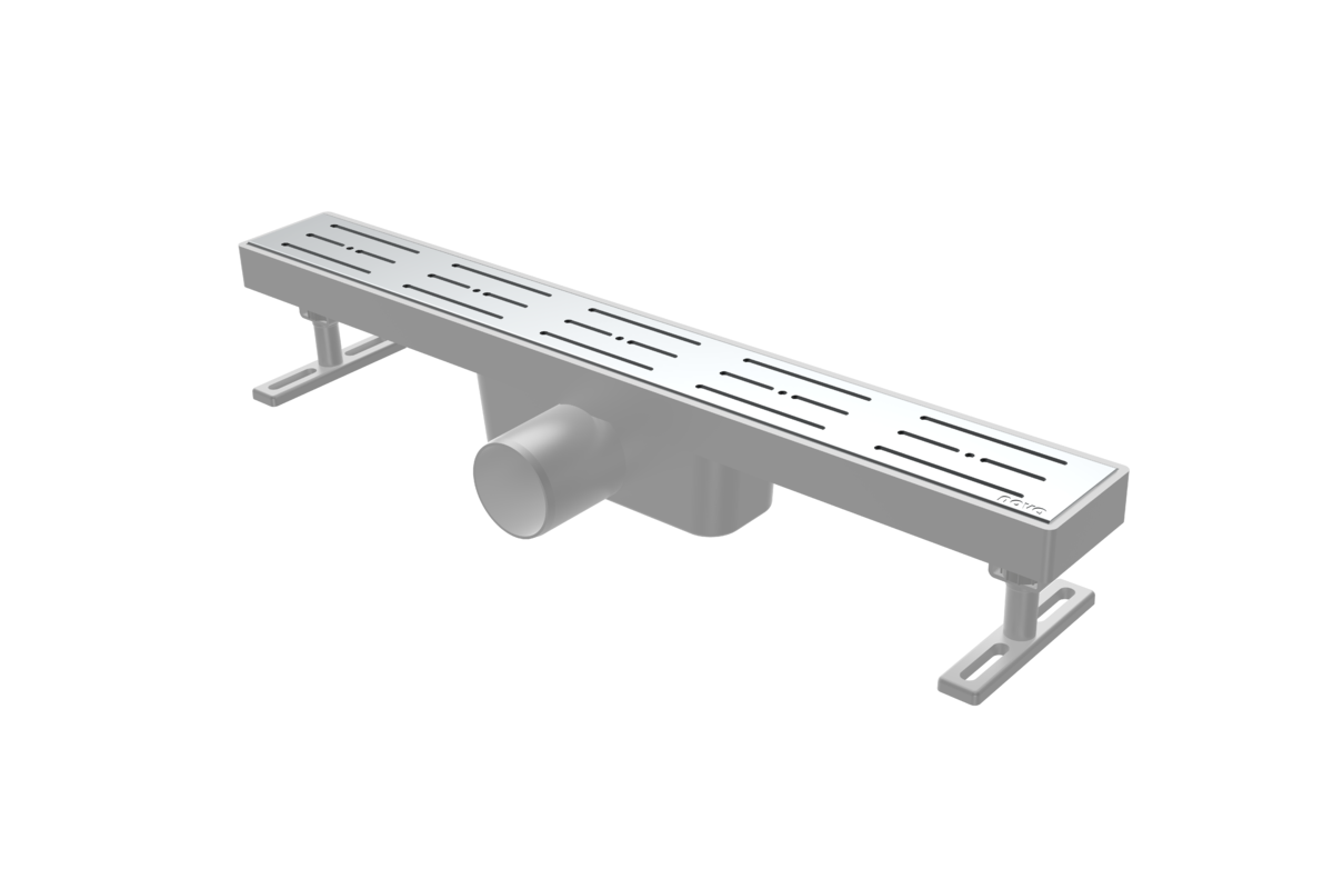 Трап лінійний Nova з решіткою з нержавіючої сталі (5100002N)