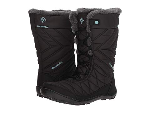 Ботинки Columbia Kids Minx Mid III Waterproof Omni-Heat Snow Boot р. 33/2/21,5 см Черный - фото 3