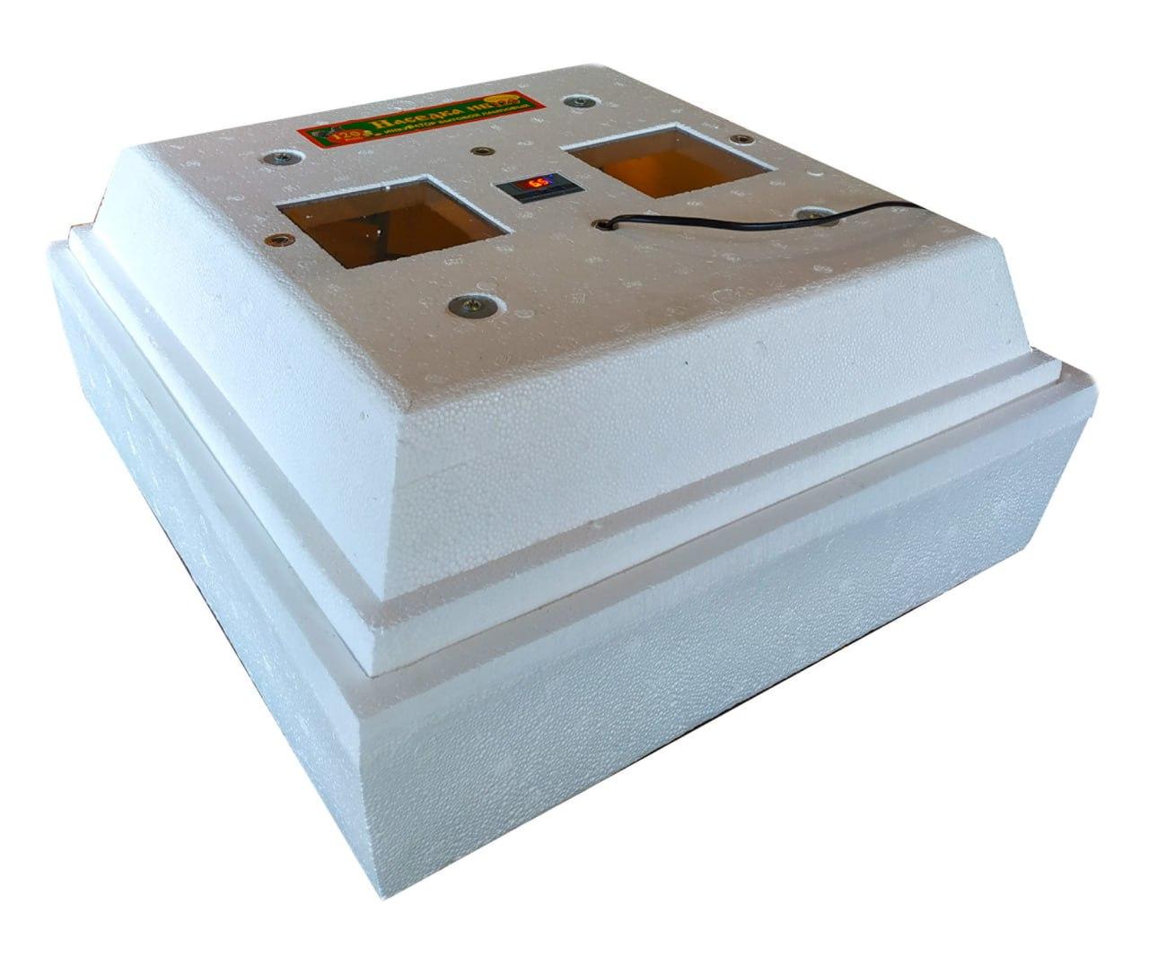 Інкубатор побутовий Наседка 120 з ручним переворотним механізмом на 120 яєць (11376)