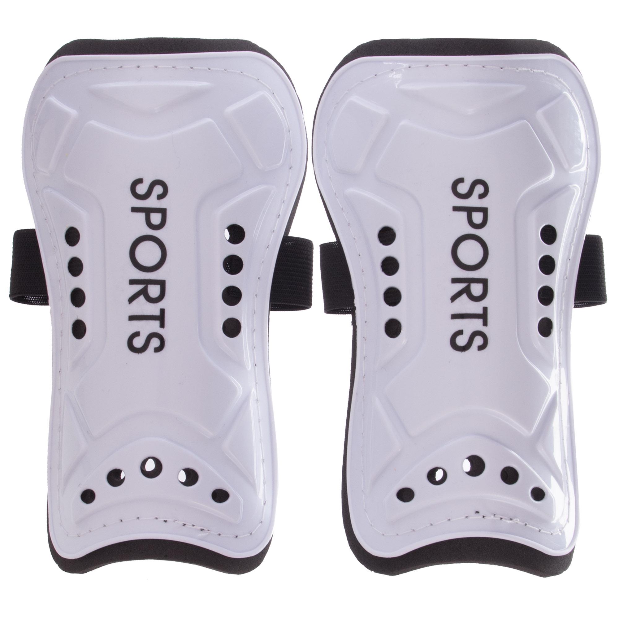 Щитки футбольные Zelart SP-Sport FB-2669 M Белый (DR007277)