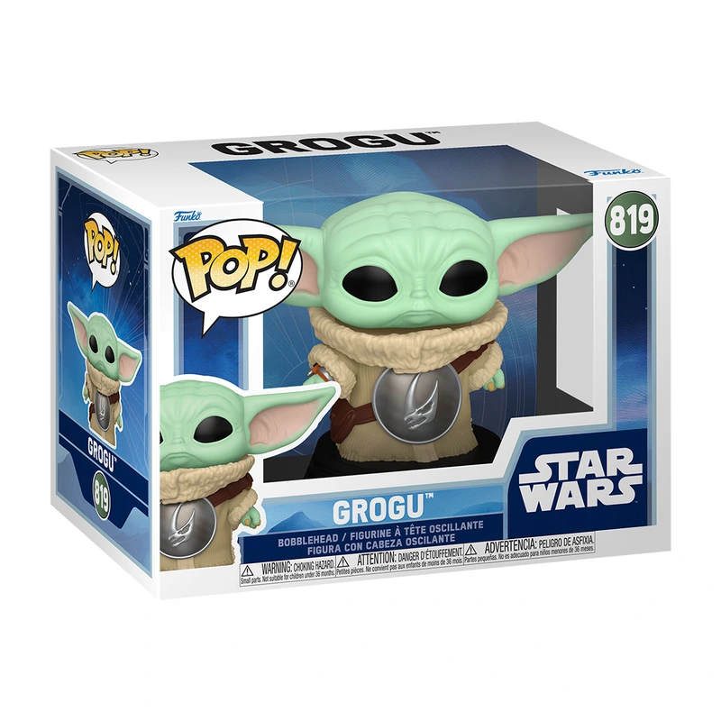 Ігрова фігурка FUNKO POP серії Мандалорець ҐРОҐУ З БРОНЕЮ БРУДОРОГА