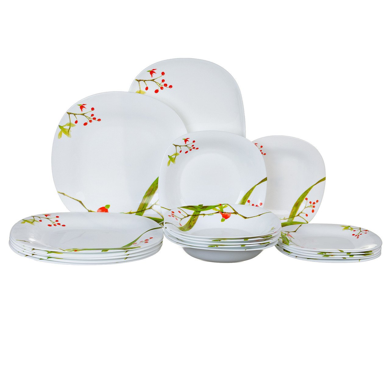 Столовий сервіз Luminarc Carine Beatitude (N2250) 19 пр. Столовий сервіз Luminarc Carine Beatitude (N2250) 19 пр.