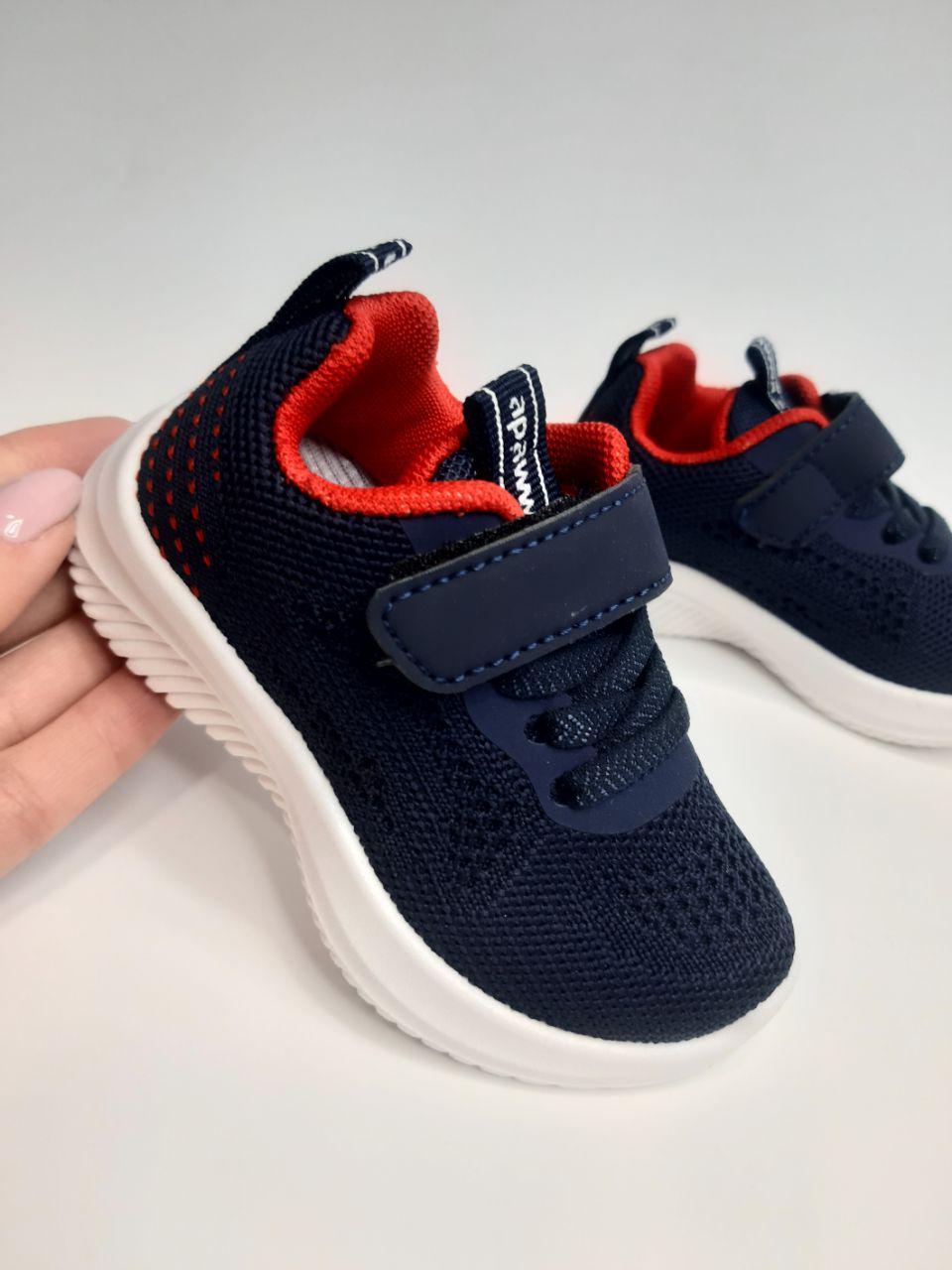 Кроссовки для мальчика Apawwa р. 20 Синий (395 navy-red) - фото 4 Кроссовки для мальчика Apawwa р. 20 Синий (395 navy-red) - фото 4