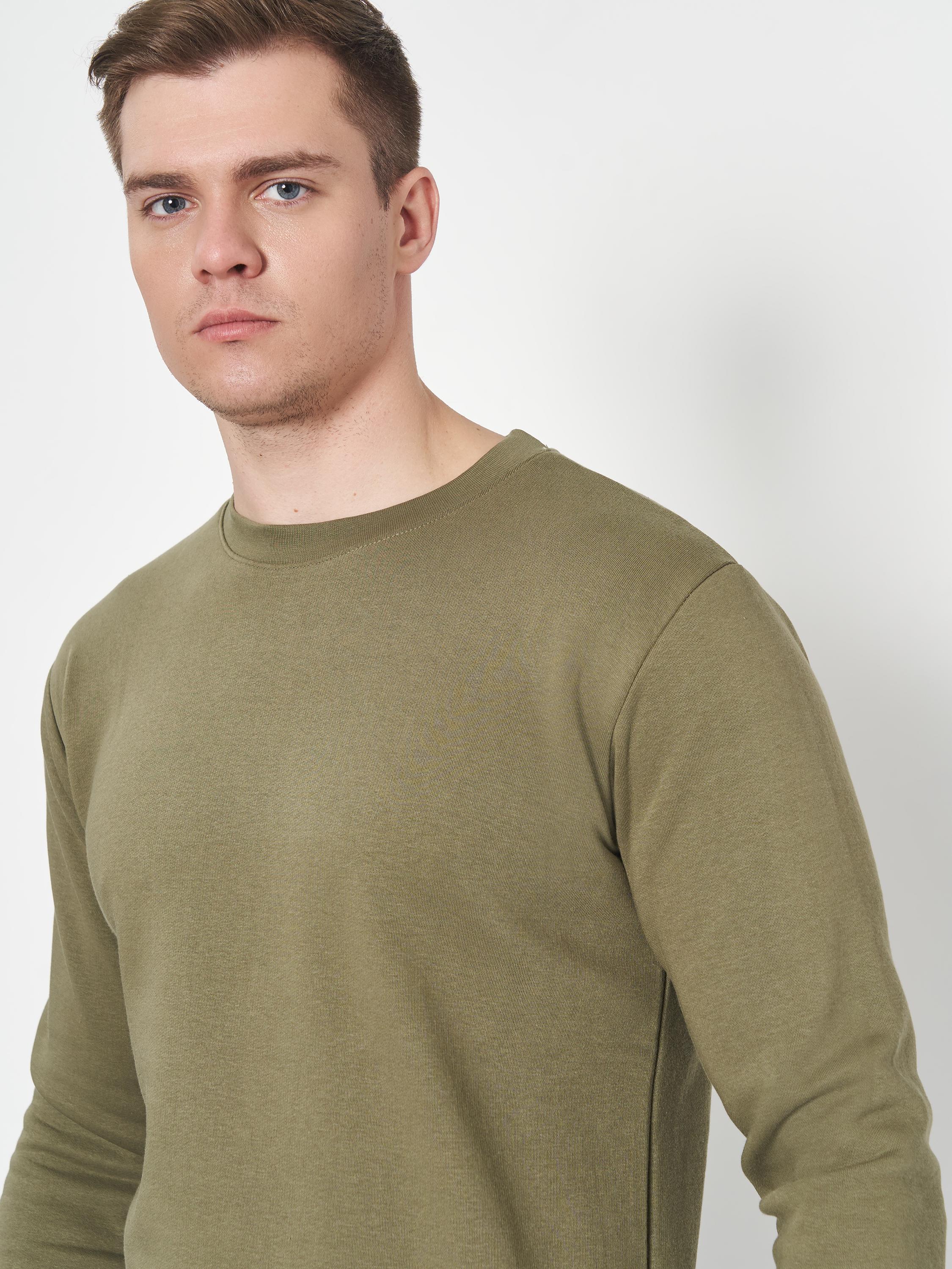 Реглан Joma 102107.474 Montana Sweatshirt M Khaki (8424309421793) - фото 4