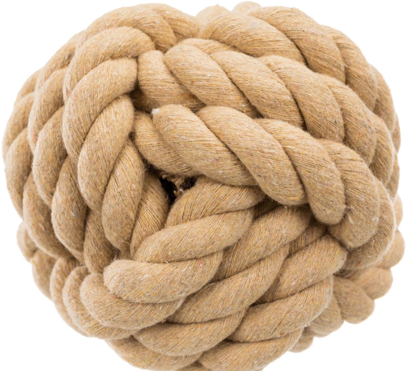 Іграшка для собак Trixie BE NORDIC М'яч канат d 13 см (4011905326306)