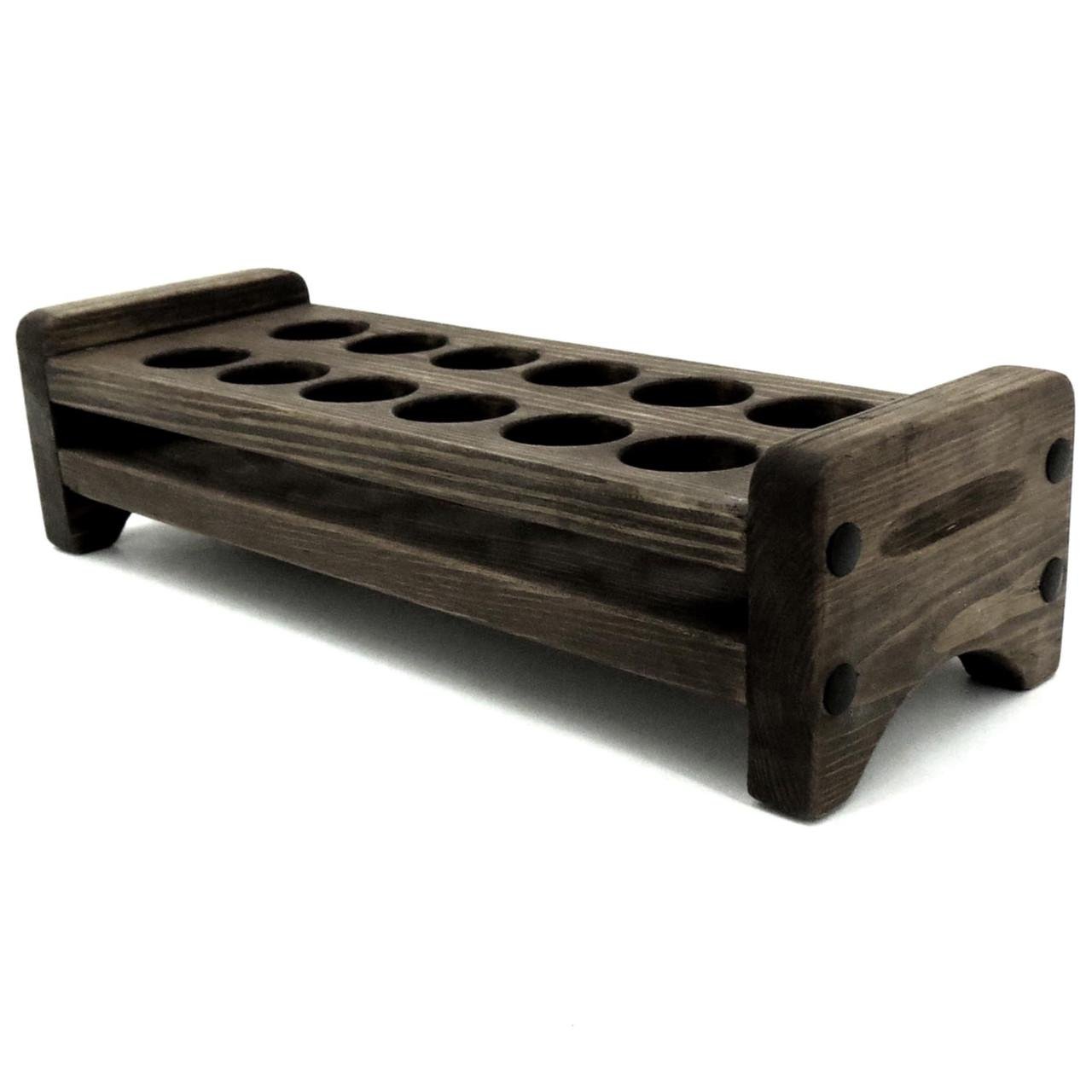 Подставка для рюмок из дерева Амадо 40 Мокко (НБС-024010)