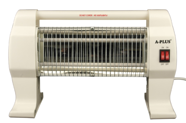 Обогреватель кварцевый A-PLUS электрический 800 Вт (ML-05215) - фото 3 Обогреватель кварцевый A-PLUS электрический 800 Вт (ML-05215) - фото 3