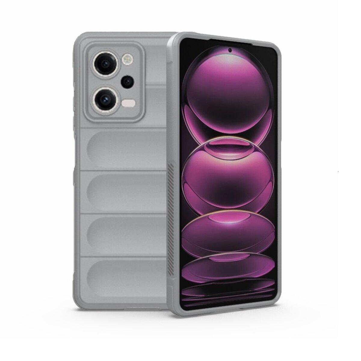 Противоударный чехол для Xiaomi Redmi 12 Cosmic Magic Shield / Grey Smoke