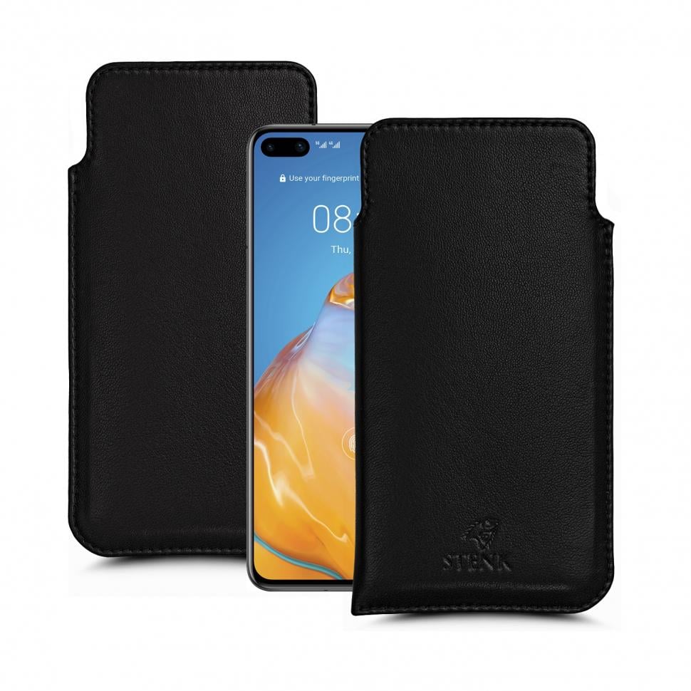 Футляр Stenk Elegance для Huawei P40 Черный (65080)