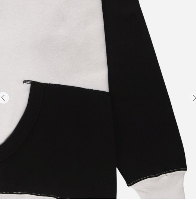 Світшот батник Social tourist hoodie men’s M Біло-чорний - фото 3 Світшот батник Social tourist hoodie men’s M Біло-чорний - фото 3