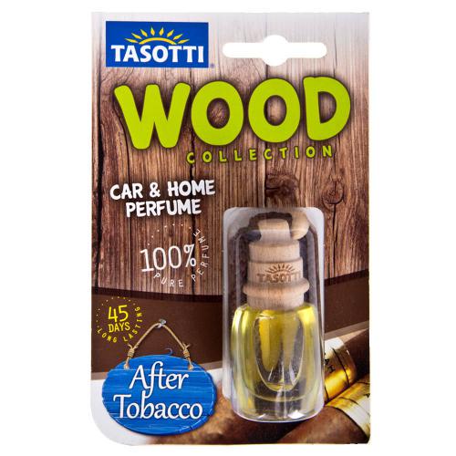 Ароматизатор пробковый на зеркало Tasotti/серия "Wood" After Tobacco 7 мл