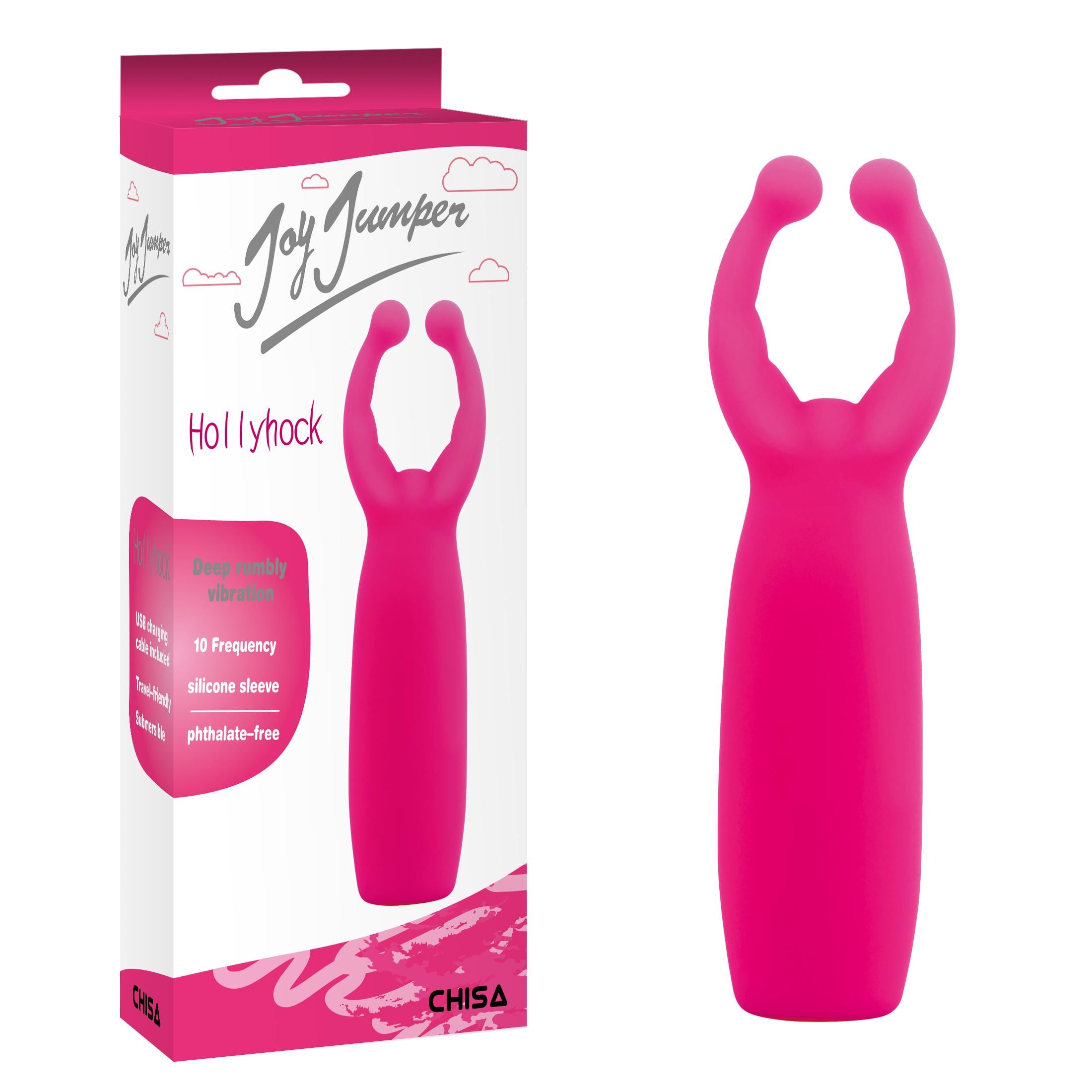 Мини-вибратор клиторальный Chisa Joy Jumper Hollyhock Розовый (62176/CN-570962176) Мини-вибратор клиторальный Chisa Joy Jumper Hollyhock Розовый (62176/CN-570962176)