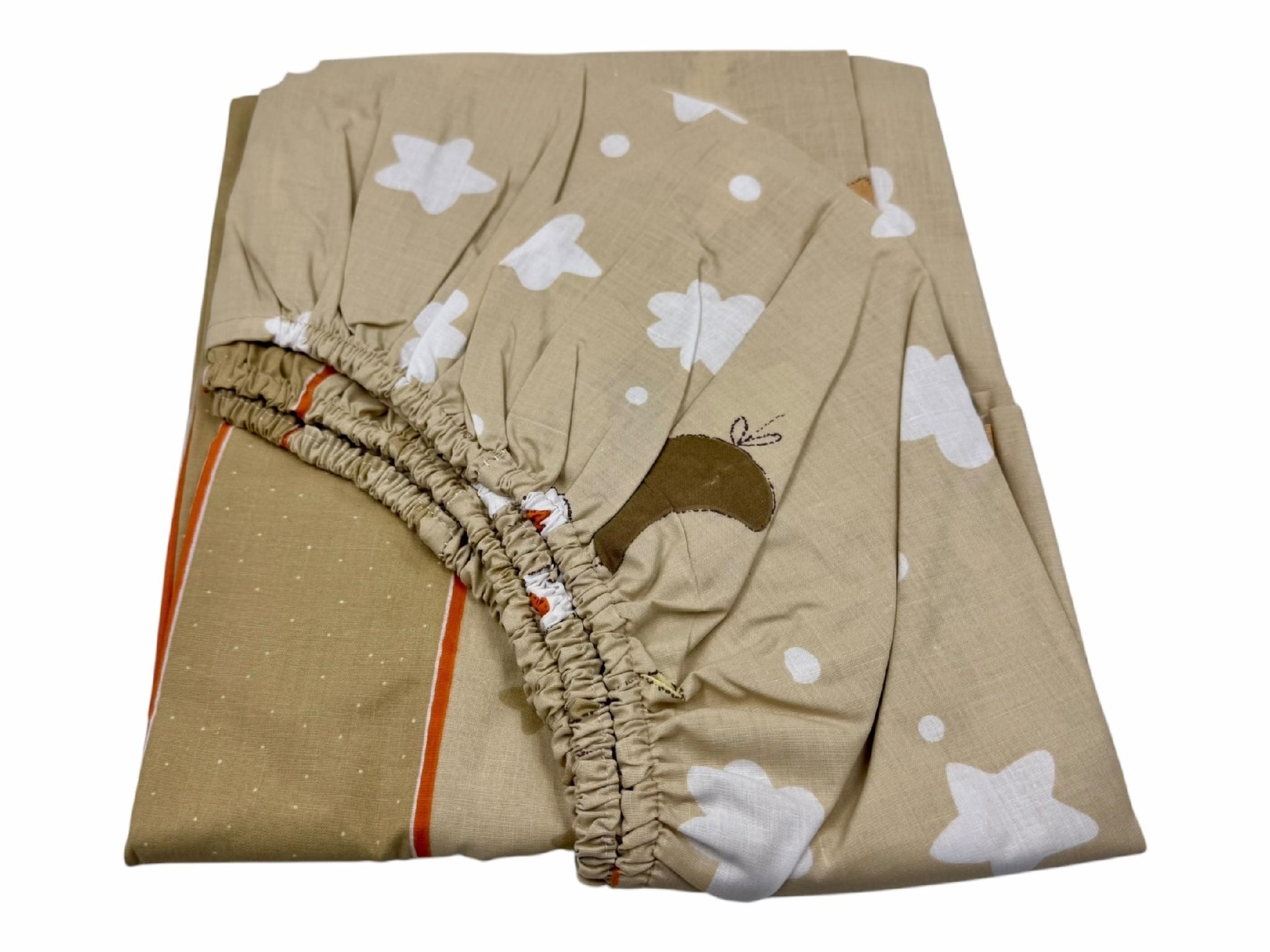 Простирадло на резинці Плюшевий Ведмедик бязь 80x200 см (G-0773/x80)