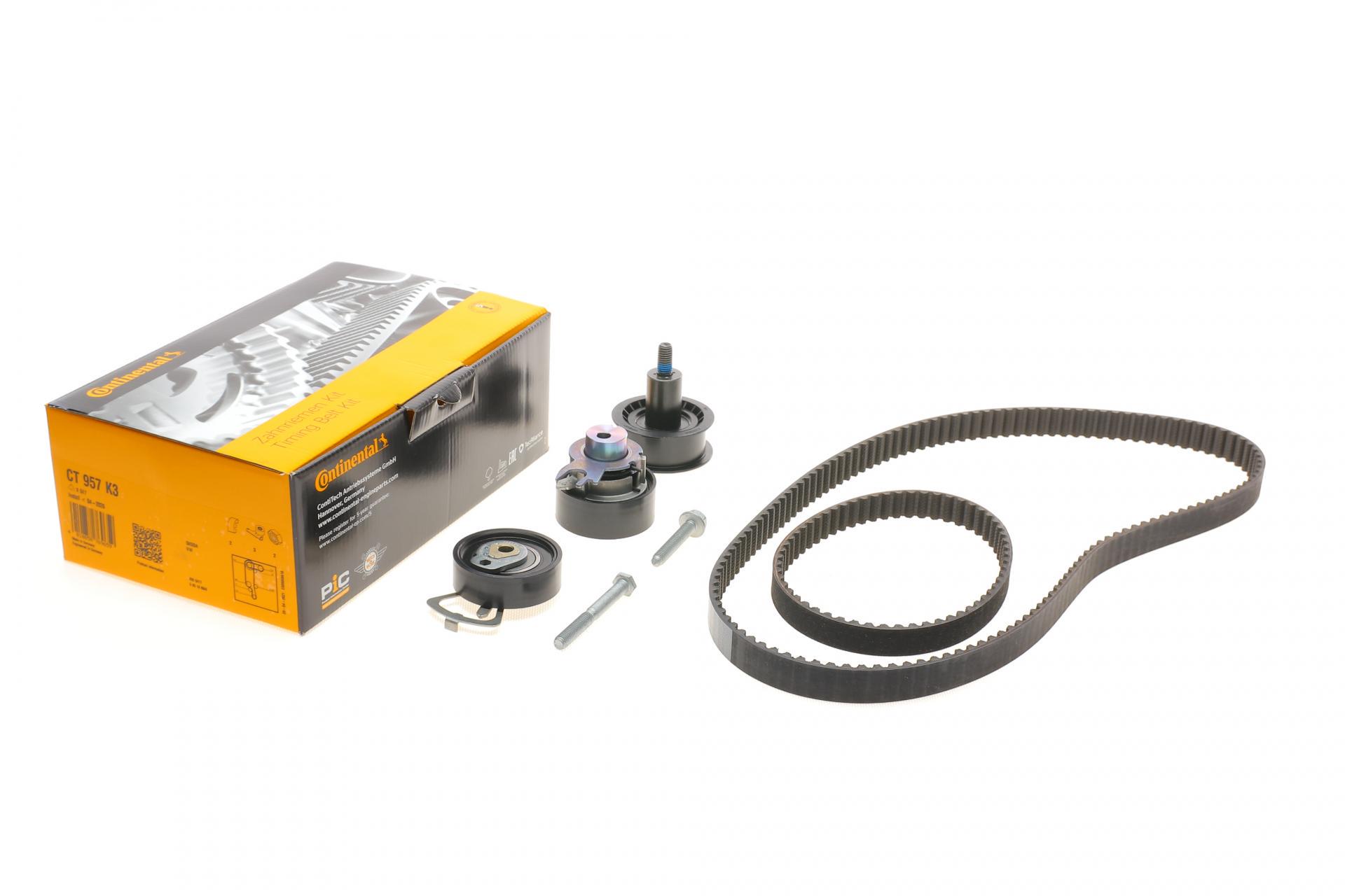 Комплект ГРМ VW Caddy III/Golf 1.4 97-13/Skoda Fabia/Octavia/Roomster 1.4 00-15 20x130z/17x58z (CT957K3 CONTINENTAL)
