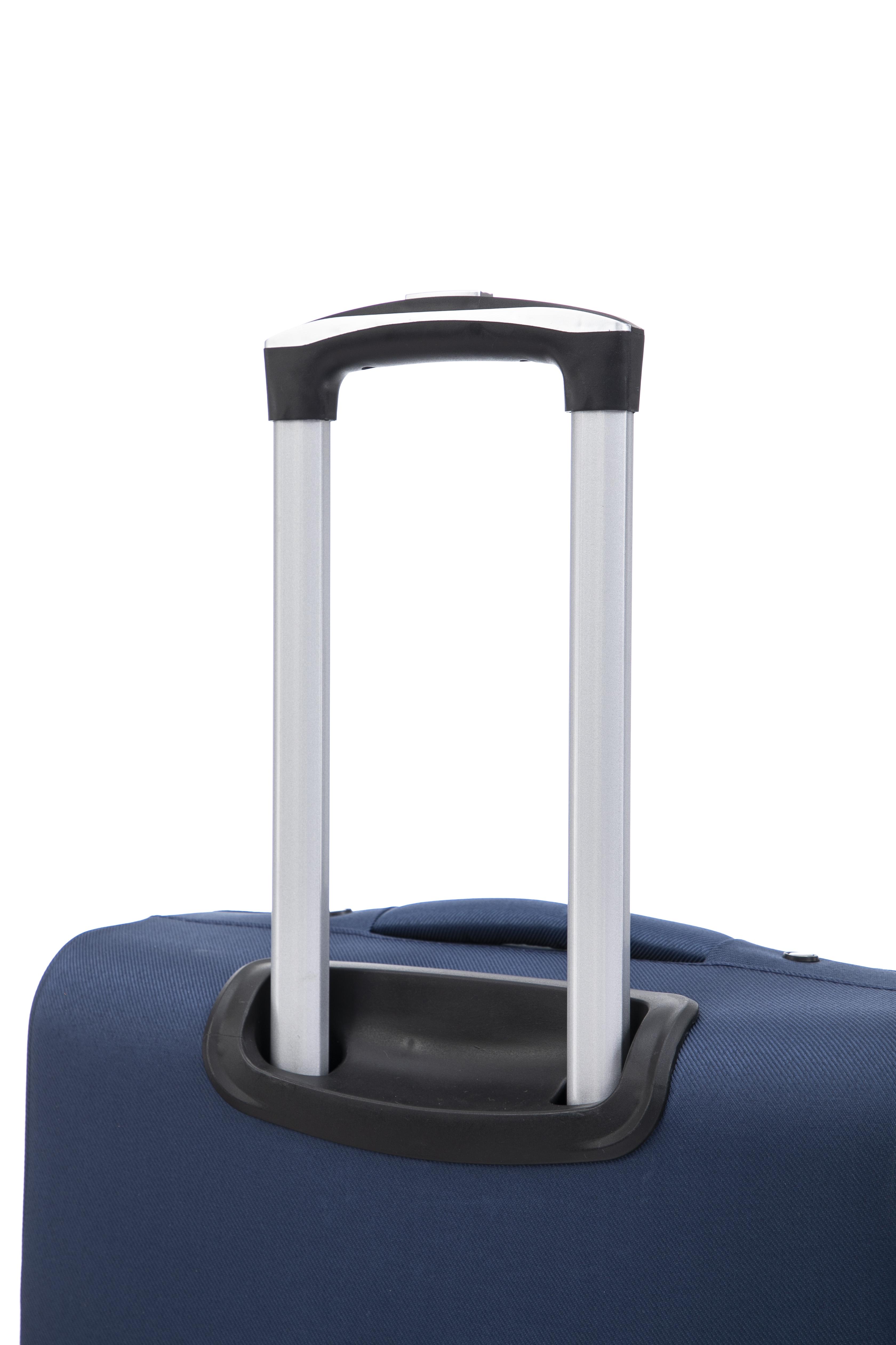 Чемодан Bonro Tourist 4 колеса 3 шт. Синій (2194) - фото 4 Чемодан Bonro Tourist 4 колеса 3 шт. Синій (2194) - фото 4