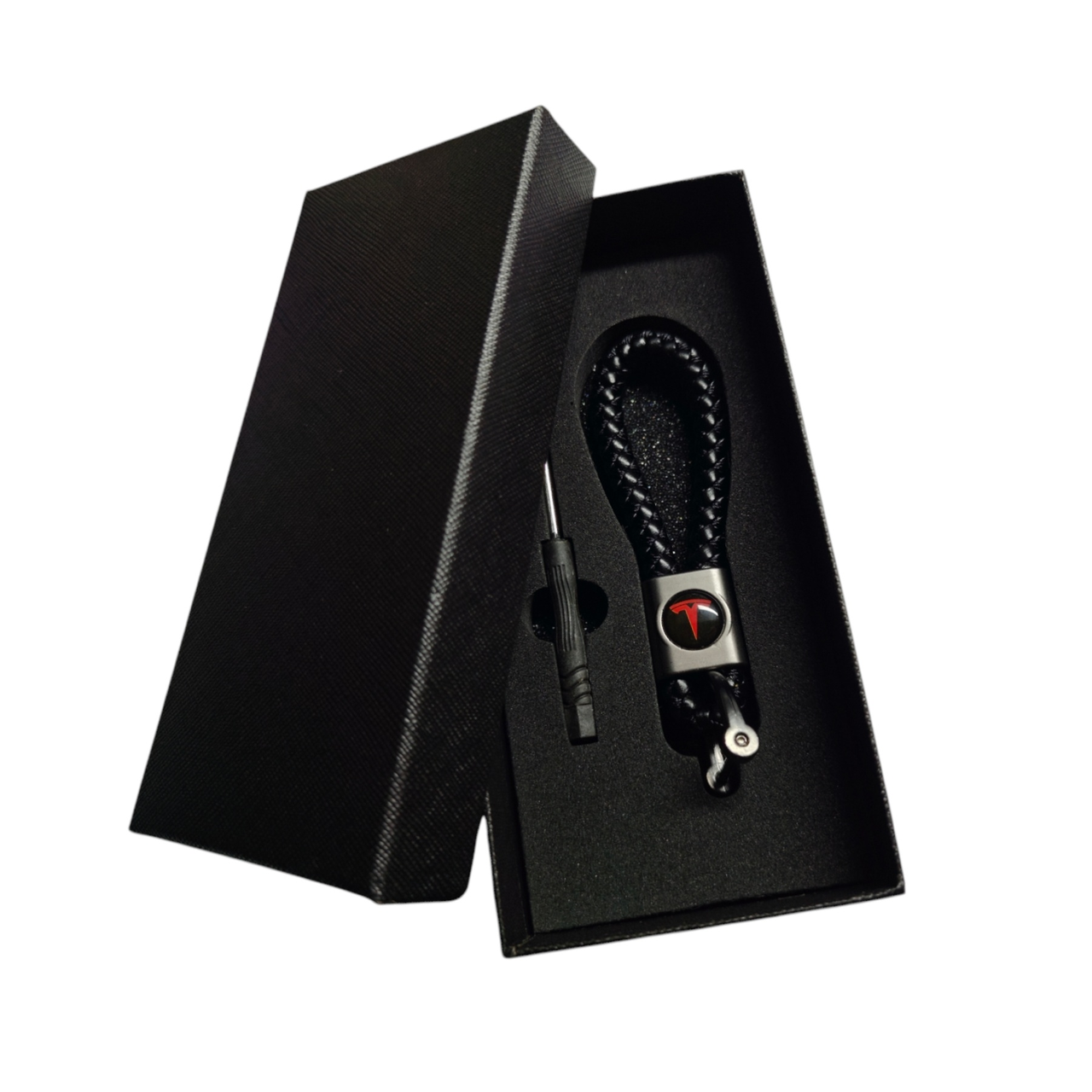 Брелок для автомобильных ключей Tesla Никель (2392838396)