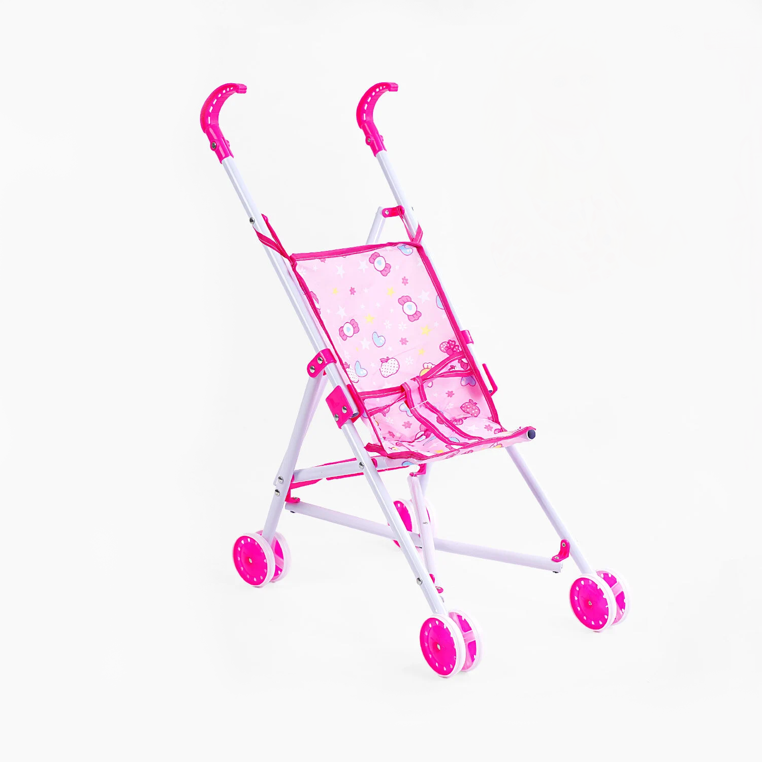 Кукла с коляской LA 66-3/36/2 плачет/смеется/закрывает глаза/31 см (25624445)