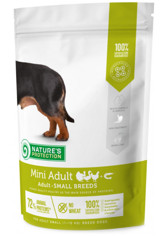 Корм для собак Nature's Protection Mini Small breeds 7,5 кг - фото 1
