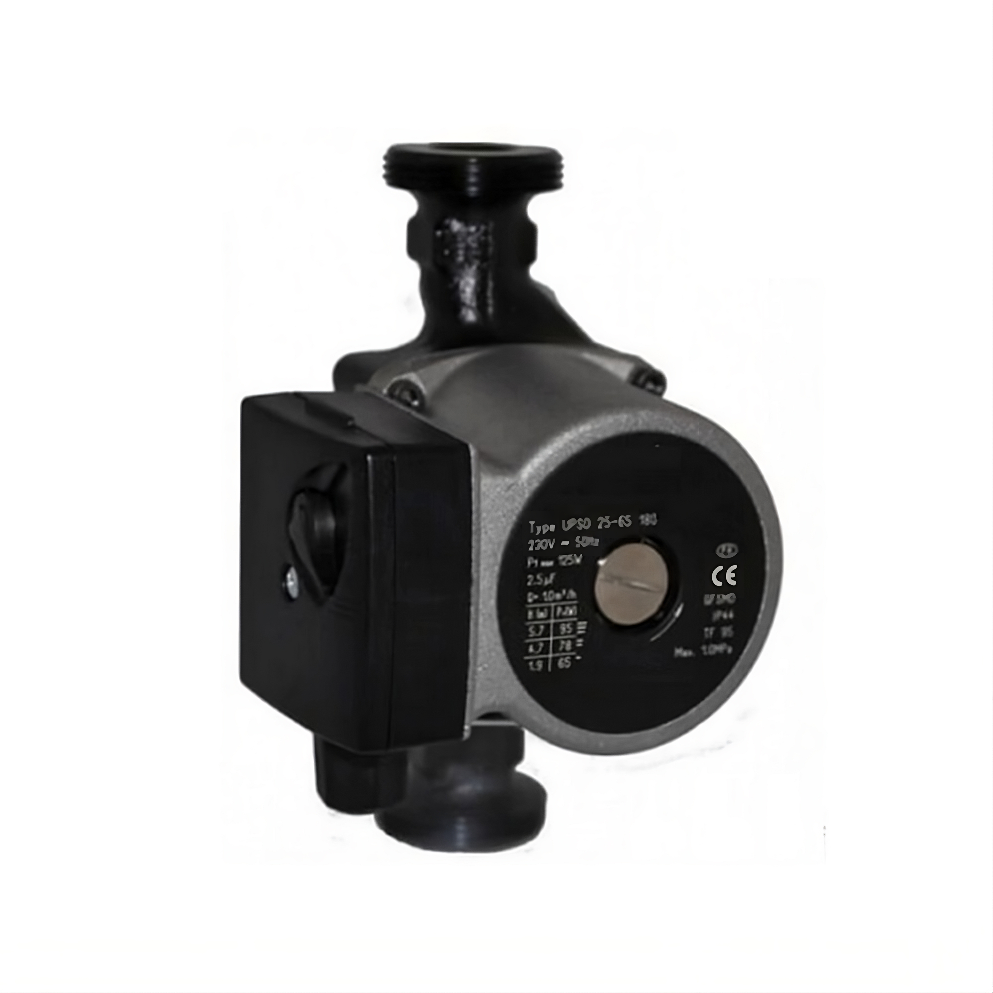 Циркуляційний насос GRS UPC 25/60/180 з кабелем (Сірий (FRRS00052702)