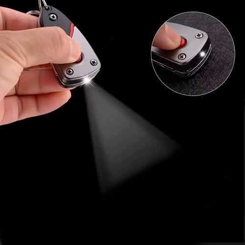 Брелок мультитул Multi Keychain с фонариком (3331) - фото 3