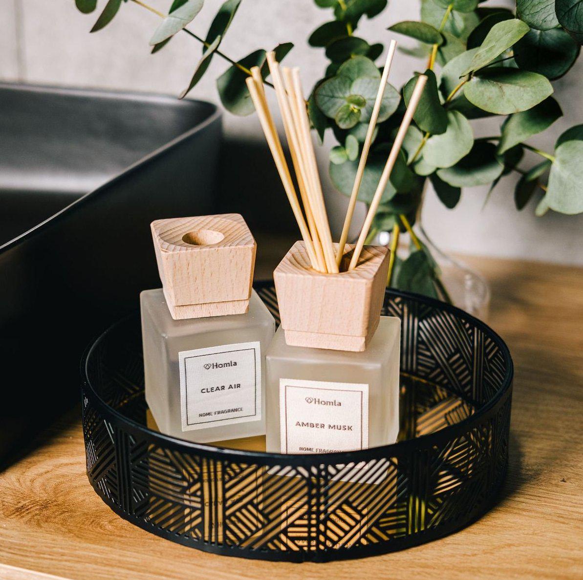 Таця декоративна Homla ART DECO 20x5 см Чорний (161954) - фото 4