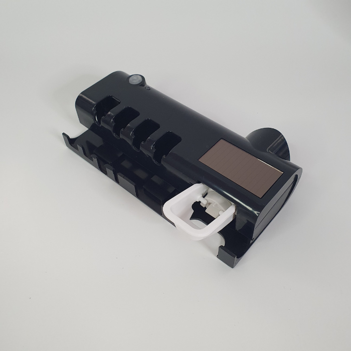 Стерилизатор для зубных щеток Multi-function Toothbrush Sterilizer 4 секции с дозатором зубной пасты Черный (JX-5588-Black) - фото 8