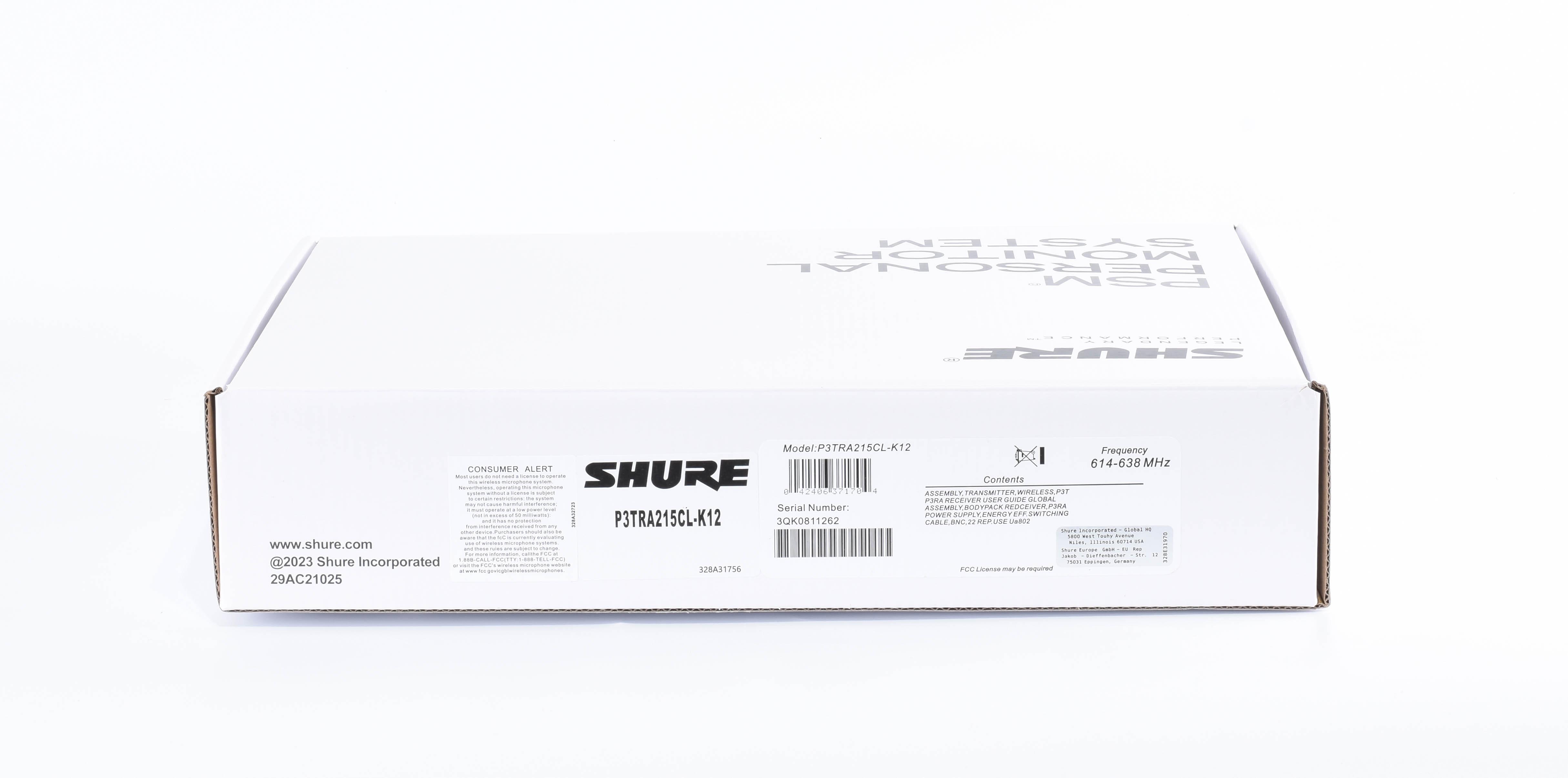 Радиосистема персонального ушного мониторинга SHURE PSM300 P3T 4 канальная (0025) - фото 3