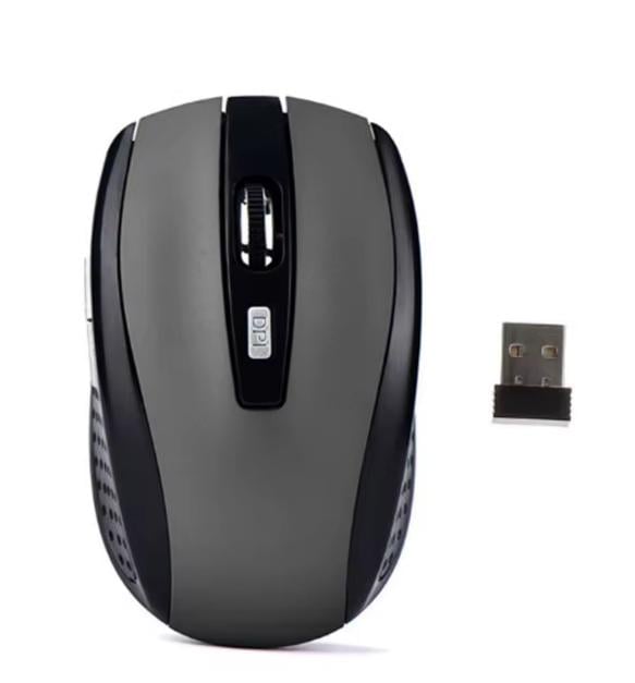 Мышь беспроводная Silent Mouse 2.4G Серый