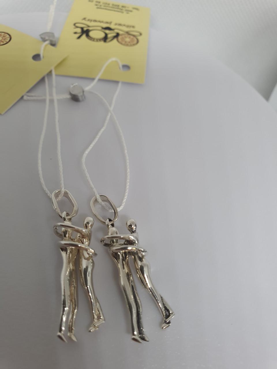 Срібна підвіска Пара закоханих (26943012) - фото 8