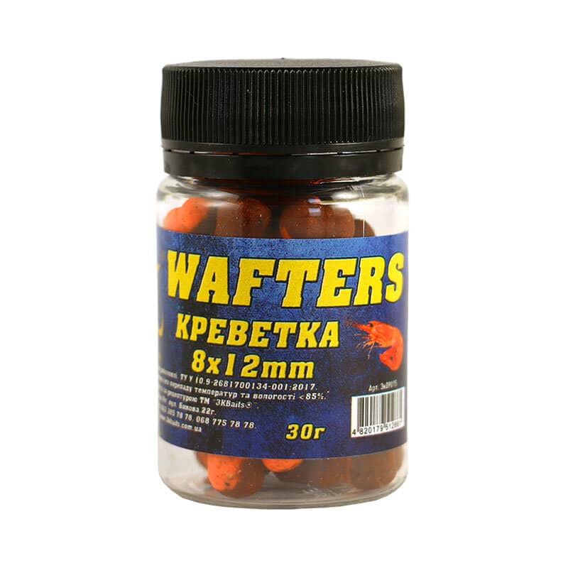 Бойл збалансований 3KBaits Wafters Креветка 8х12 мм 30 г (3KB1324)