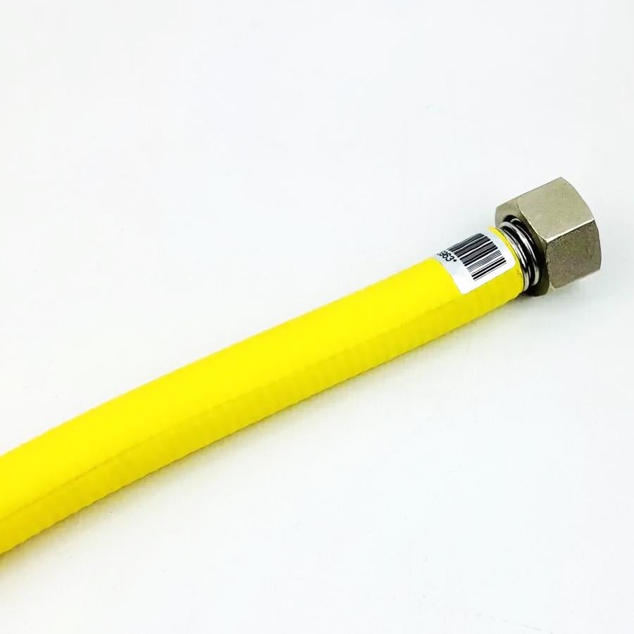 Шланг для газа гофрированный Flexy GAS нержавеющая сталь с ПВХ изоляцией 200 см ⌀ 3/4" ВВ (32190488)