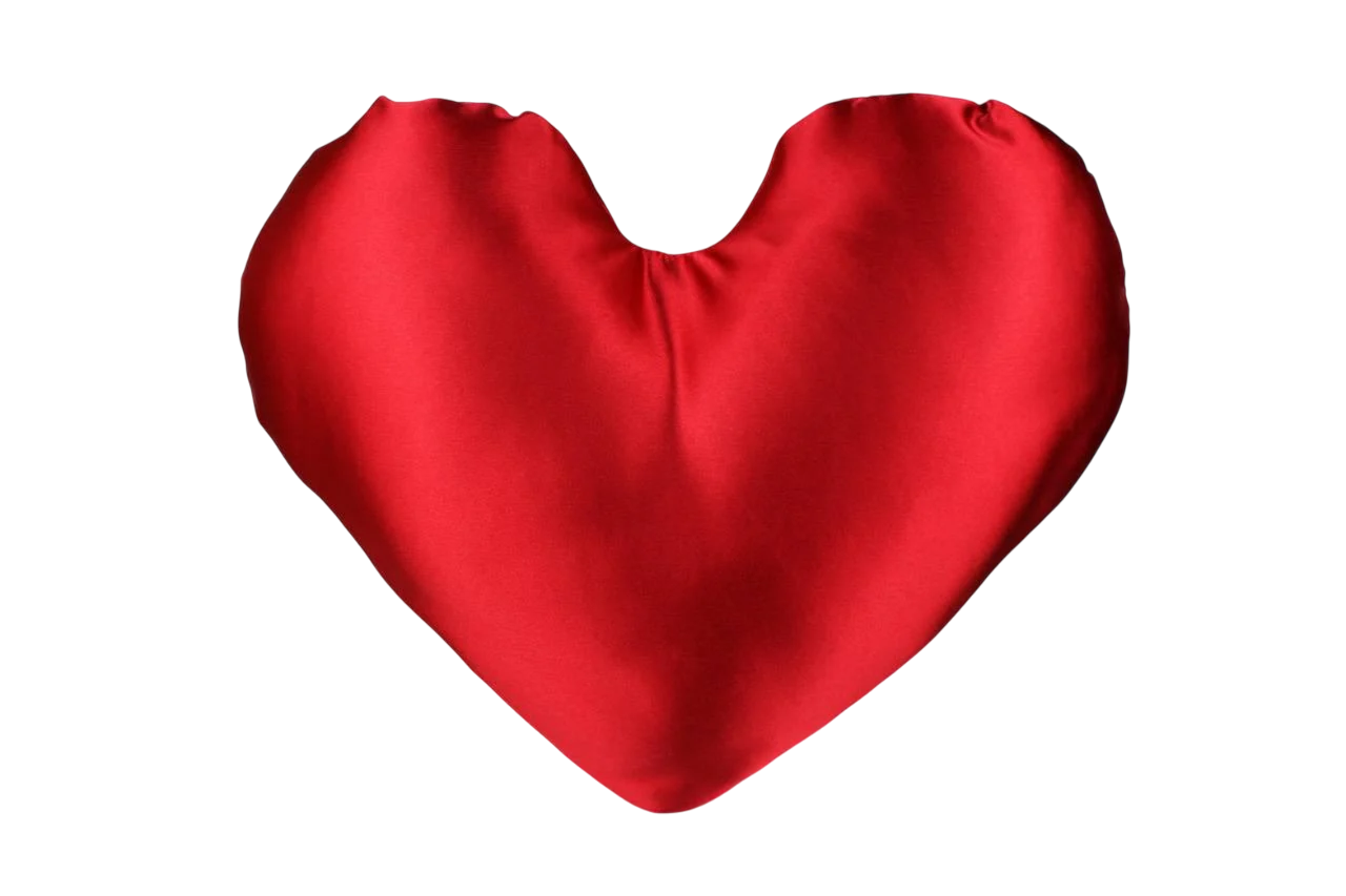 Декоративная подушка Сердце 0001 Красный (5363)