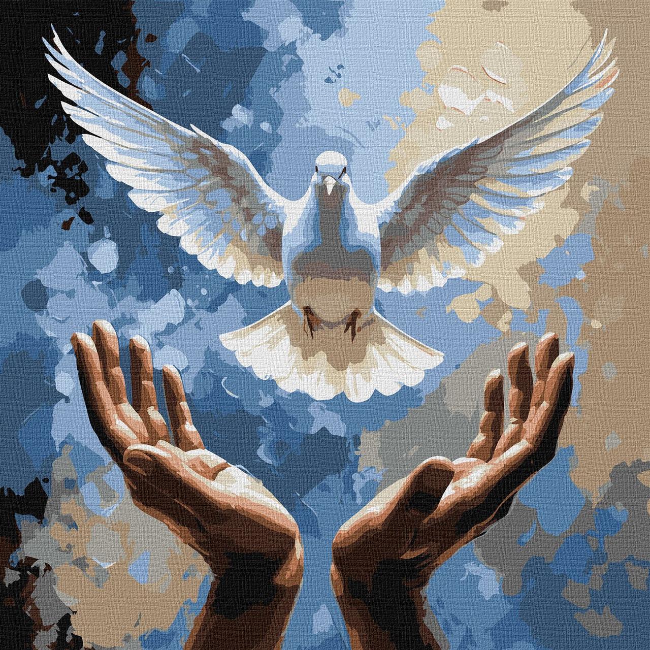 Картина по номерам Ideyka Руки добра 40х40 см (2867219008)