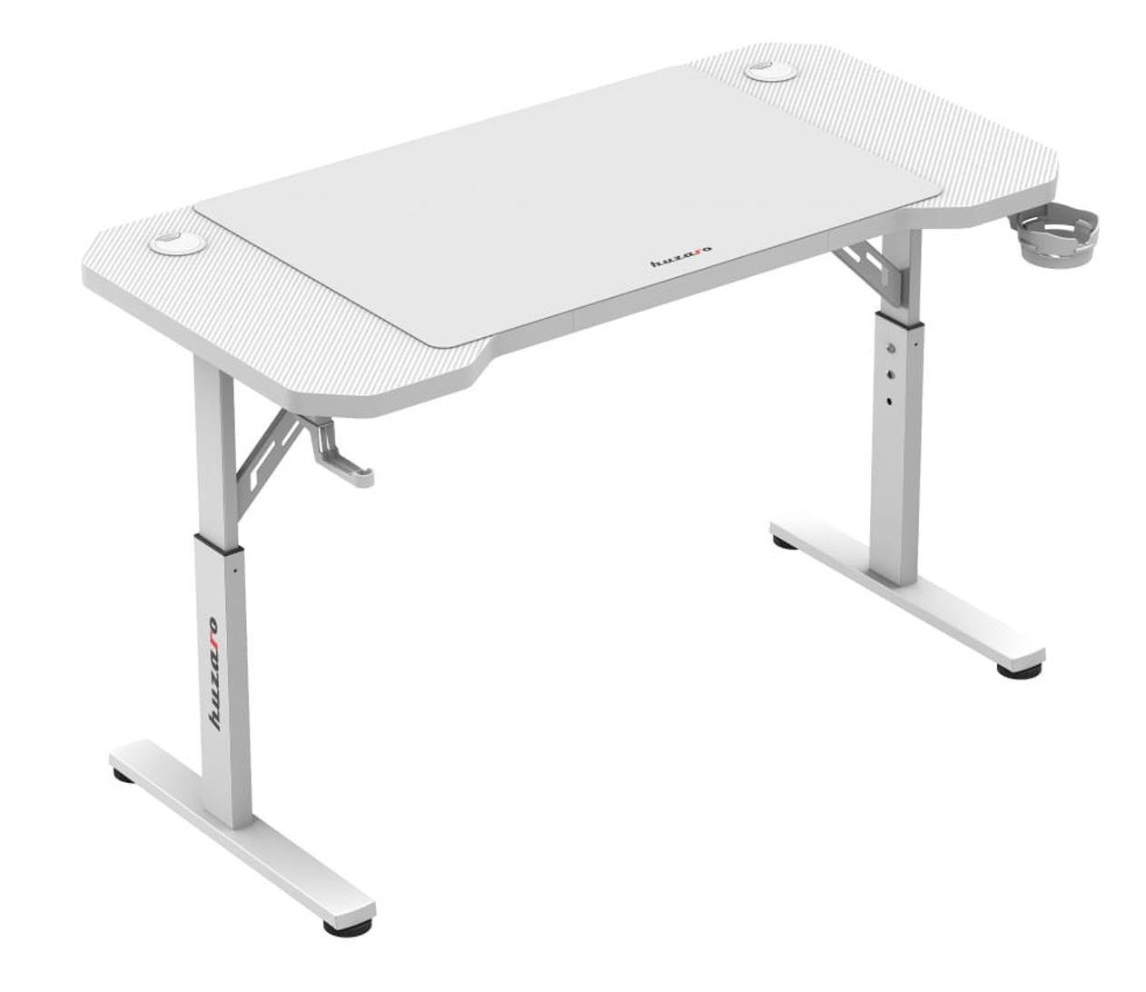 Комп'ютерний стіл для геймерів Huzaro Hero 2.6 White (514381)