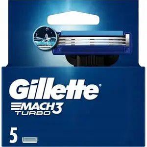 Касети змінні для гоління Gillette Mach3 Turbo 5 шт. (13354822)