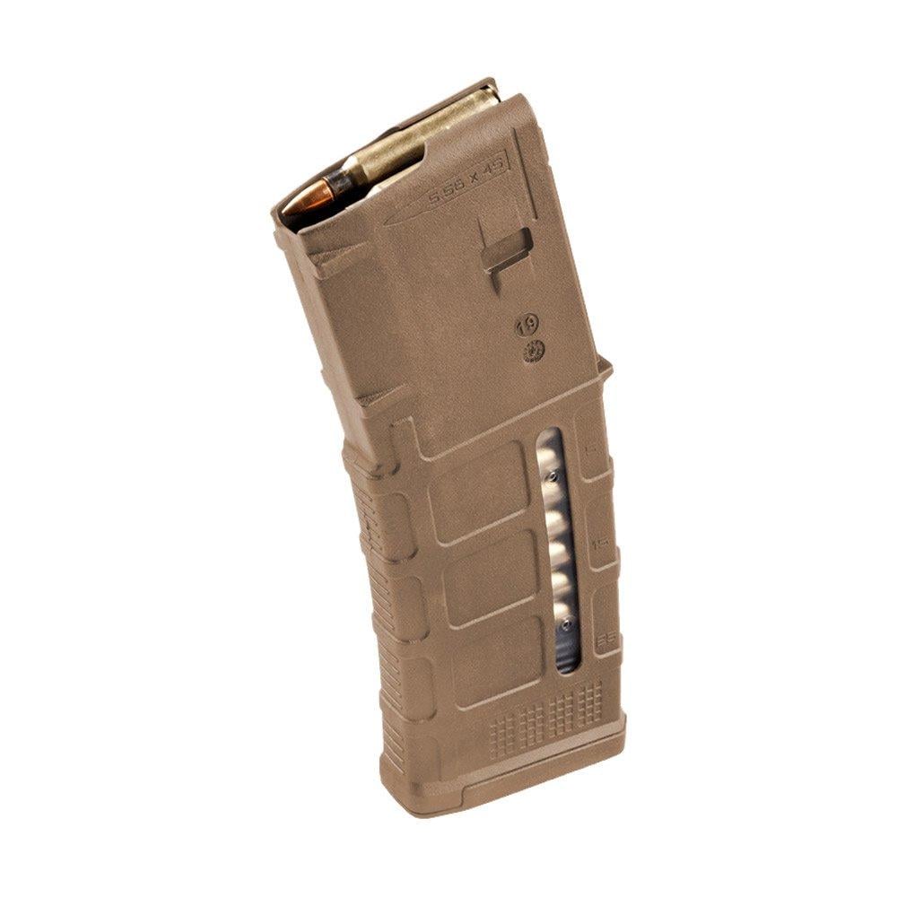 Магазин Magpul PMAG 30 AR/M4 GEN M3 Window FDE 5,56x45 (26866343) - фото 5