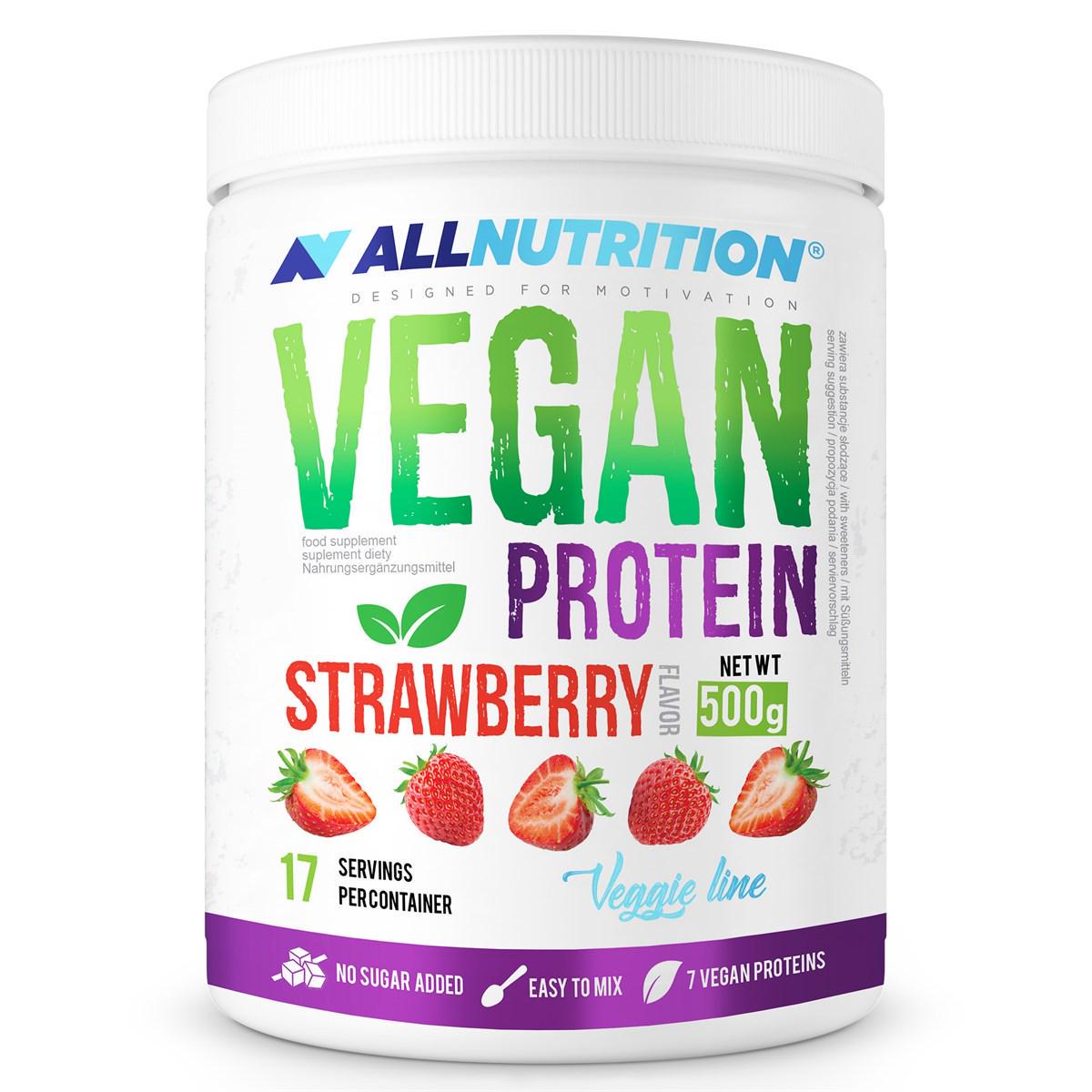 Протеїн рослинний Vegan Protein 500 г Black Currant (100-74-7163429-20)