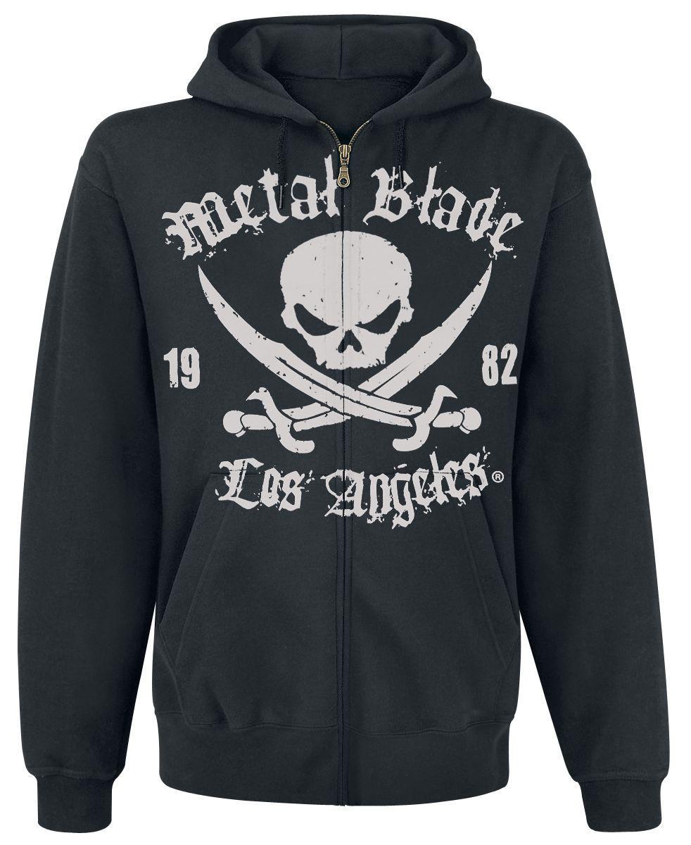 Толстовка з блискавкою Metal Blade Pirate Logo XL Чорний (13369) Толстовка з блискавкою Metal Blade Pirate Logo XL Чорний (13369)